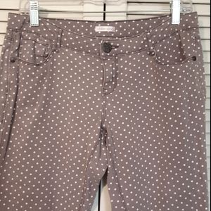 Polka dot jean/pants